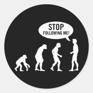 EVOLUTION 2 RUNDER AUFKLEBER