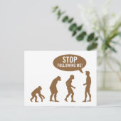 EVOLUTION 4 POSTKARTE (Stehend Vorderseite)
