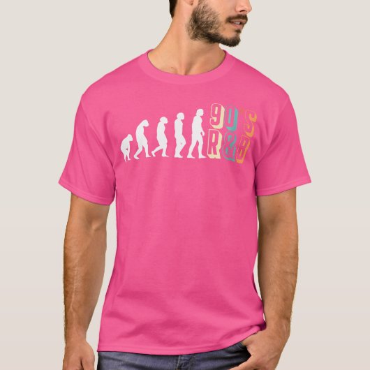 Evolution 90S RB Music Lover T-Shirt (Vorderseite)