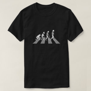 Evolution - Abtei-Straßen-Parodie T-Shirt