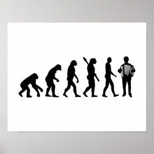 Evolution Accordion Spieler Poster