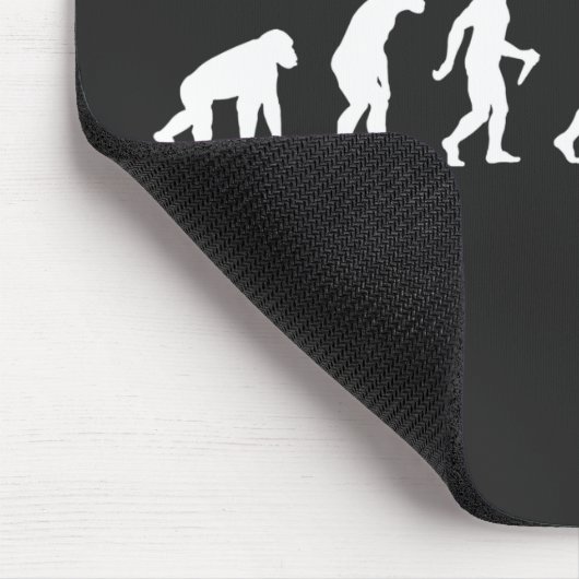 Evolution an den Greyhound-Eigentümer Mousepad (Ecke)
