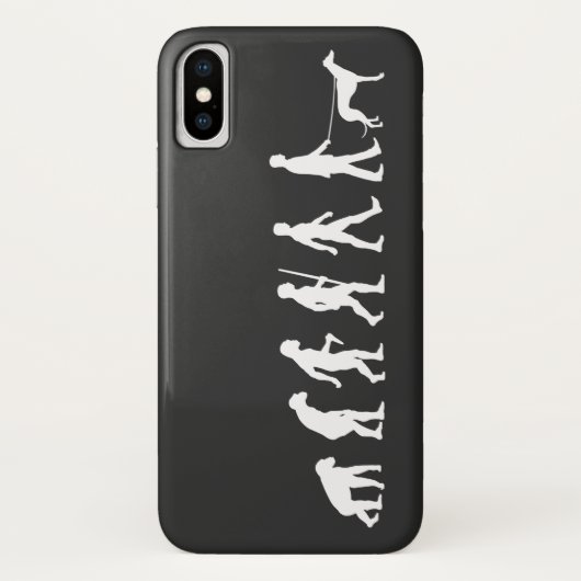 Evolution an Greyhound-Eigentümer Case-Mate iPhone Hülle (Rückseite)