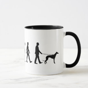 Evolution an Greyhound-Eigentümer Tasse