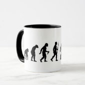 Evolution an Greyhound-Eigentümer Tasse (Vorderseite Links)