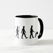 Evolution an Greyhound-Eigentümer Tasse (VorderseiteRechts)