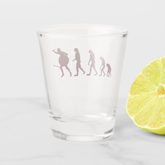 Evolution Arrow Schnapsglas (Rückseite)