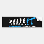 Evolution Astronomie-Geschenk Autoaufkleber (Vorne)