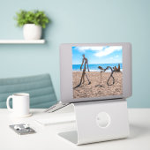 Evolution Aufkleber (Laptop auf Schreibtisch)