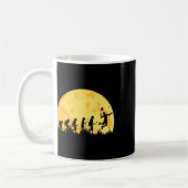 Evolution Badminton Bright Badminton Player Gesche Kaffeetasse (Links)