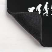 Evolution Badminton Geschenk für Badminton Spieler Mousepad (Ecke)