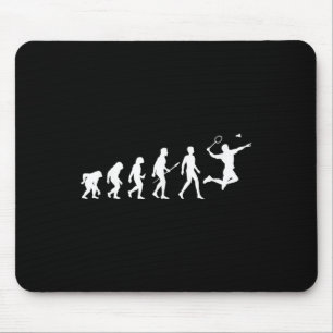 Evolution Badminton Geschenk für Badminton Spieler Mousepad