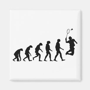 Evolution Badminton Magnet