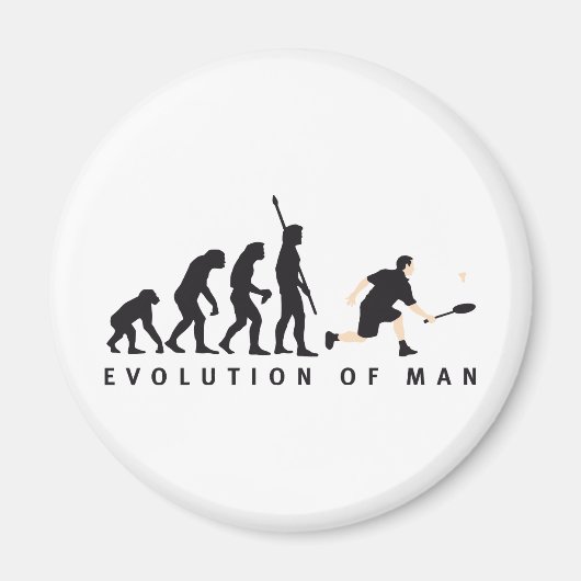 evolution badminton magnet (Vorne)