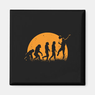 Evolution Badminton Player Racket Shuttle Magnet