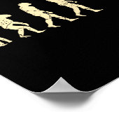 Evolution Badminton Player Shuttle Racket 1 Poster (Ecke)