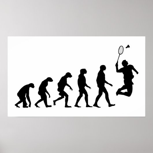 Evolution Badminton Poster (Vorne)