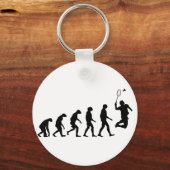 Evolution Badminton Schlüsselanhänger (Vorderseite)
