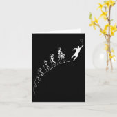 Evolution Badminton Shuttle Art Sports Karte (Gelbe Blume)