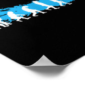 Evolution Badminton _ Shuttle _ Badminton Player G Poster (Ecke)