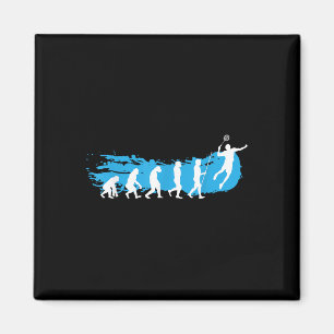 Evolution Badminton _ Shuttle _ Badminton Spieler Magnet