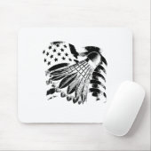 Evolution Badminton Spieler Shuttlecock Schläger Mousepad (Mit Mouse)