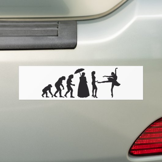 evolution ballet autoaufkleber (Auf Auto)