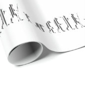 EVOLUTION BAR CODE Darwin Barcode Muster Design Geschenkpapier (Rolleneckpunkt)