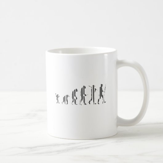 EVOLUTION BAR CODE Darwin Barcode Muster Design Kaffeetasse (Rechts)