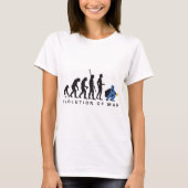 evolution baseball catcher T-Shirt (Vorderseite)