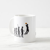 evolution basketball kaffeetasse (Vorderseite Links)