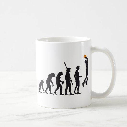 evolution basketball kaffeetasse (Rechts)