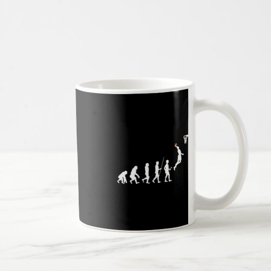 Evolution Basketball Kaffeetasse (Rechts)