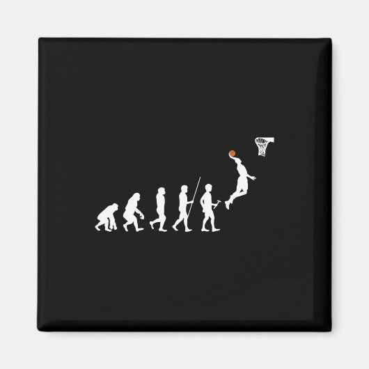 Evolution Basketball Magnet (Vorne)