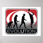 Evolution Basketball Poster (Vorne)