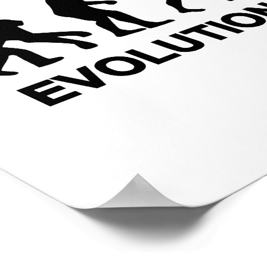 Evolution Basketball Poster (Ecke)