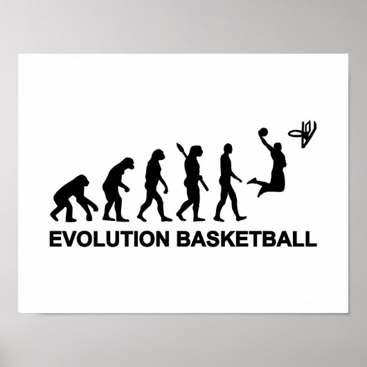 Evolution Basketball Poster (Vorne)