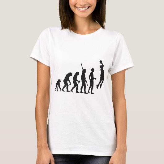 evolution basketball T-Shirt (Vorderseite)