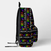 Evolution Bedruckter Rucksack (Links)