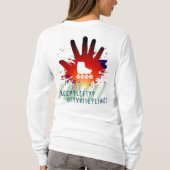 Evolution/behalten links OM Hoodie T-Shirt (Rückseite)