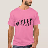Evolution Bergsteigen T-Shirt (Vorderseite)