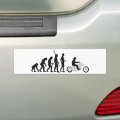evolution biker autoaufkleber (Auf Auto)