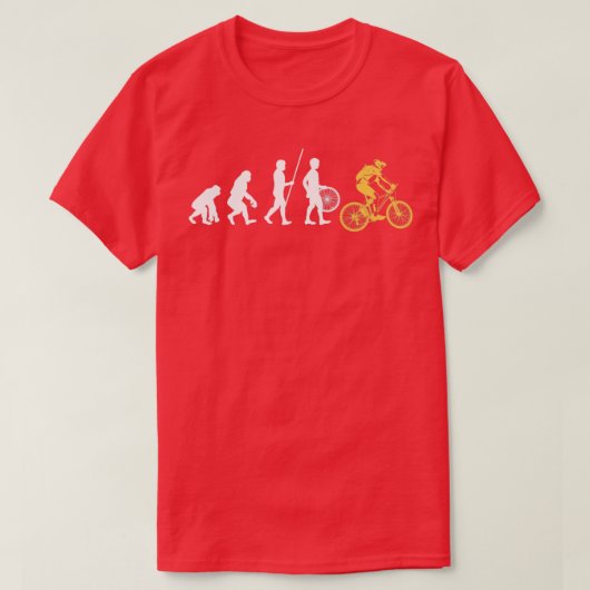 Evolution Biker Fahrrad T-Shirt (Design vorne)