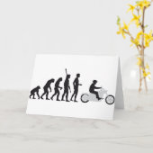evolution biker karte (Gelbe Blume)