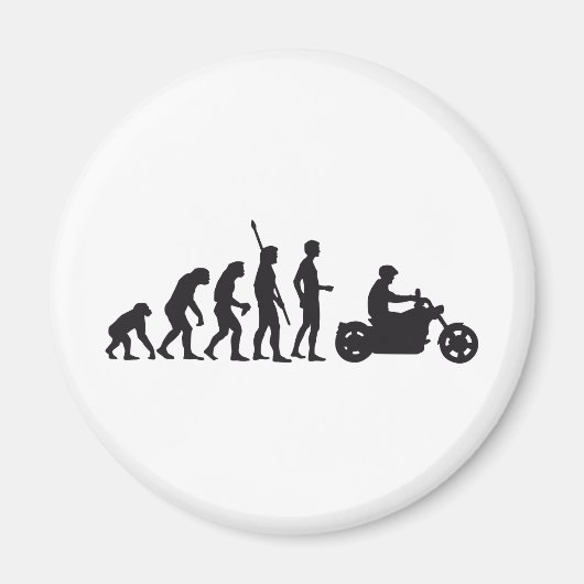 evolution biker magnet (Vorne)