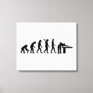 Evolution Billiards Leinwanddruck