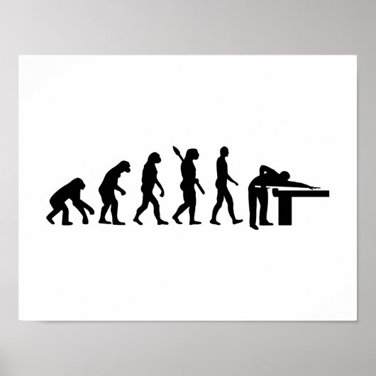 Evolution Billiards Poster (Vorne)