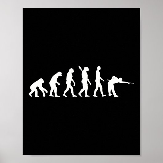 Evolution Billiards Poster (Vorne)