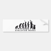 evolution blacksmith autoaufkleber (Vorne)