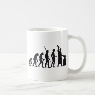 evolution blacksmith kaffeetasse
